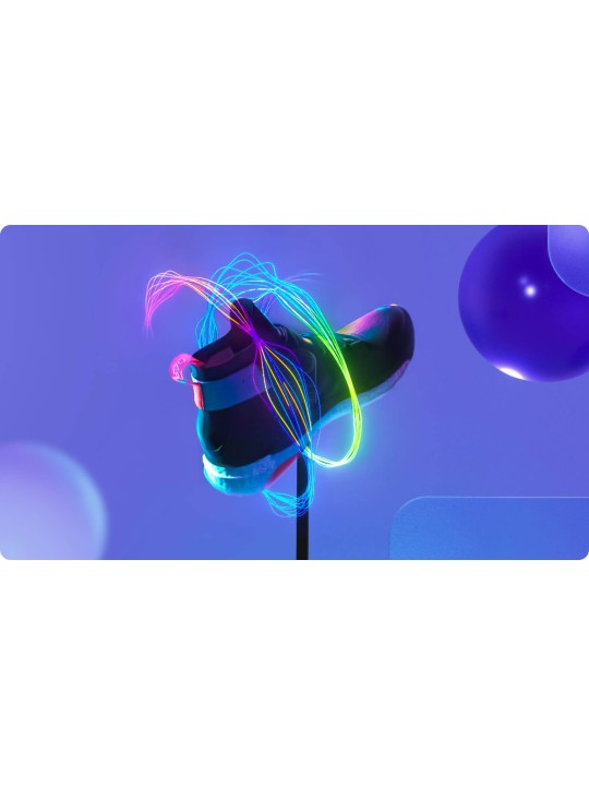 Ventola Olografica 3D 22”