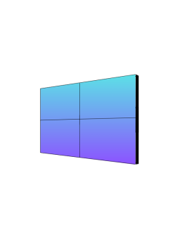 Videowall - combinazione 2x2
