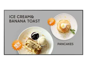 Monitor 32" Samsung QM32C da interni