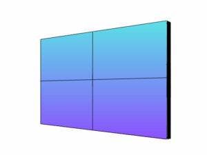 Videowall - combinazione 2x2