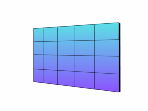 Ledwall - combinazione 5x4