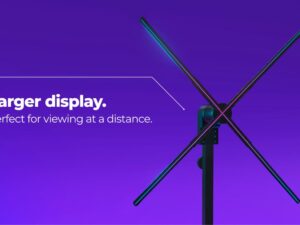 Ventola Olografica 3D 30"